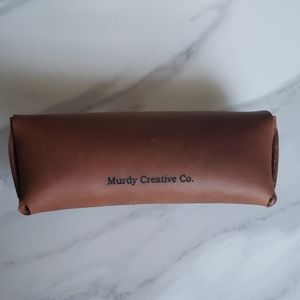 Sunglasses leather case